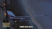 GTA V Online | Plane Trolling | Three Sick Guys