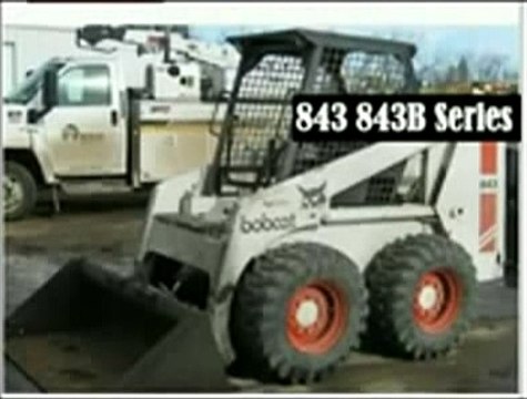 Bobcat 843, 843B Skid Steer Loader Service Repair Workshop Manual DOWNLOAD|