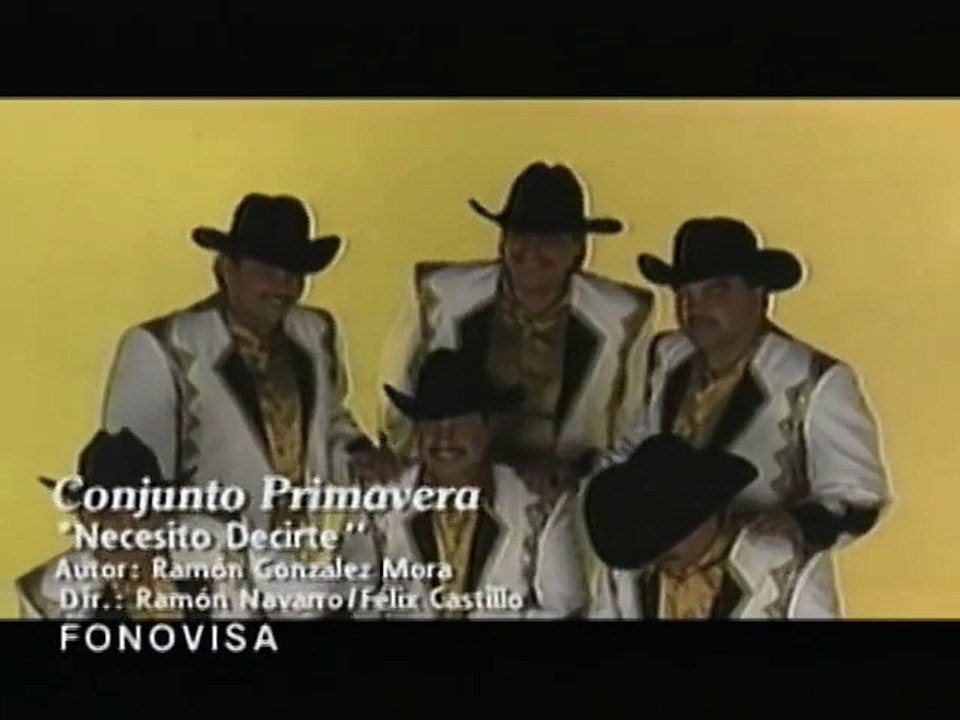 Conjunto Primavera - Necesito Decirte