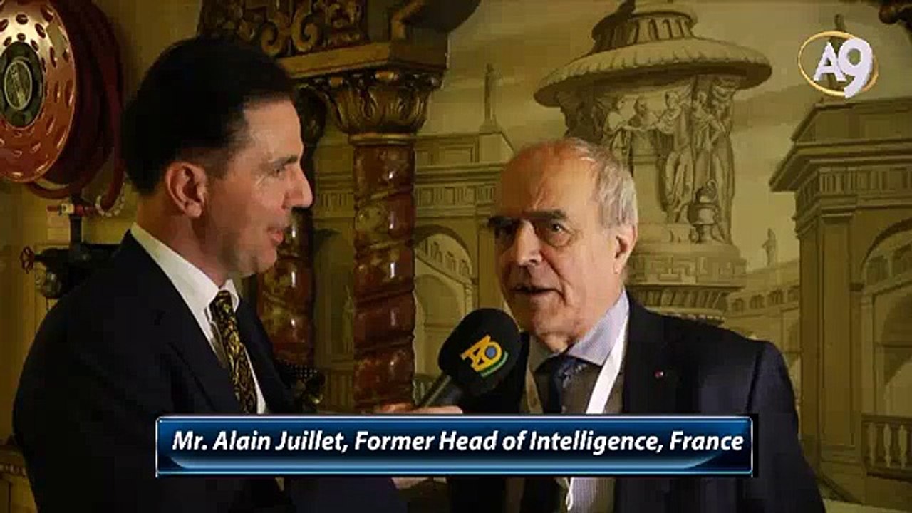 Mr. Alain Juillet, Former Head of Intelligence,...