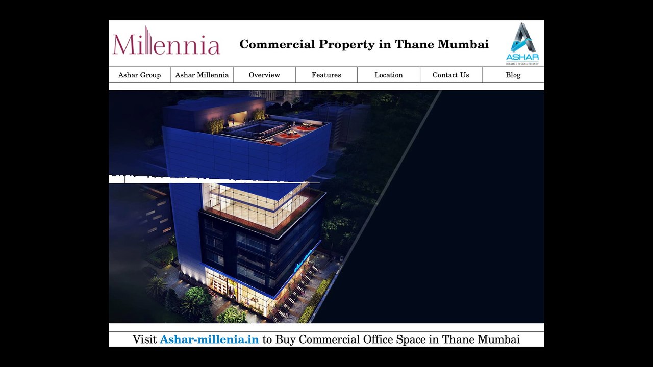 New Commercial Properties in Thane Mumbai - Ashar-Millenia.in