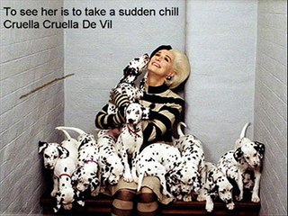 Cruella De Vil - Karaoke  (new)