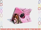 Realtree Pink Camo 360 Degree Rotating cover case for Ipad Mini (7.9 inch)