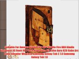 Diamond Decoration Kindle Fire HD Kindle Keyboard Case Cover Vintage Leather Hardcover Wallet