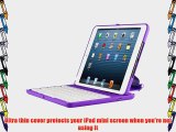 iPad Mini Keyboard CoverBot iPad Mini Ultra Bluetooth Keyboard Station PURPLE [Fits iPad Mini