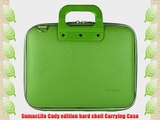 Cady Messenger Cube Ultra Durable Tactical Leatherette Shoulder Bag Case (LIME GREEN) fits