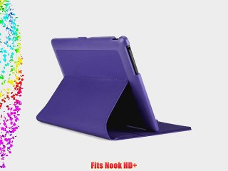 Video herunterladen: Speck Products Fitfolio Case for Nook HD  - Grape Purple (SPK-A2051)