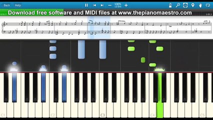 R5  - Christmas Is Coming - piano lesson piano tutorial