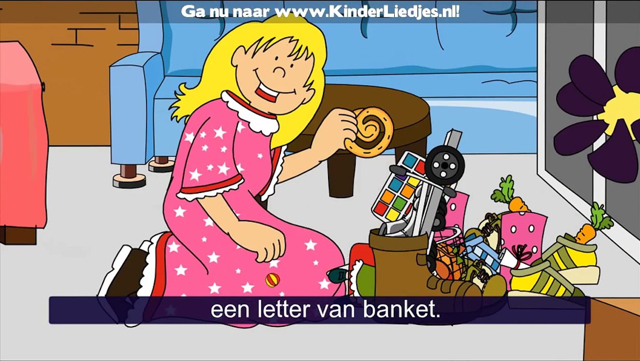 Sinterklaasliedjes van vroeger - Oh, kom maar eens kijken wat ik in mijn schoentje vind