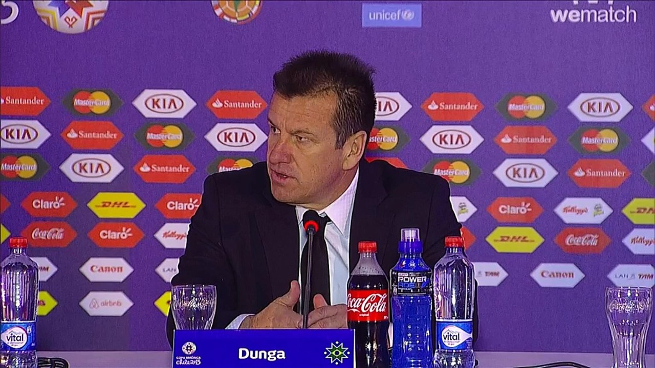 Dunga zadowolony z gry Brazylijczyków