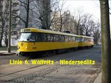Mit der Straßenbahn durch Dresden - Linie 6