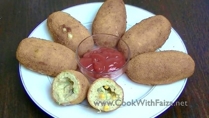 CHICKEN MAYO CROQUETTES *COOK WITH FAIZA*