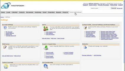 Masterdigm CRM How to Export Data Tutorial