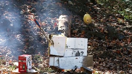 AMMOTEST: 7.62x39 HEI High Explosive Incendiary ammo AK 47 SKS WASR-10