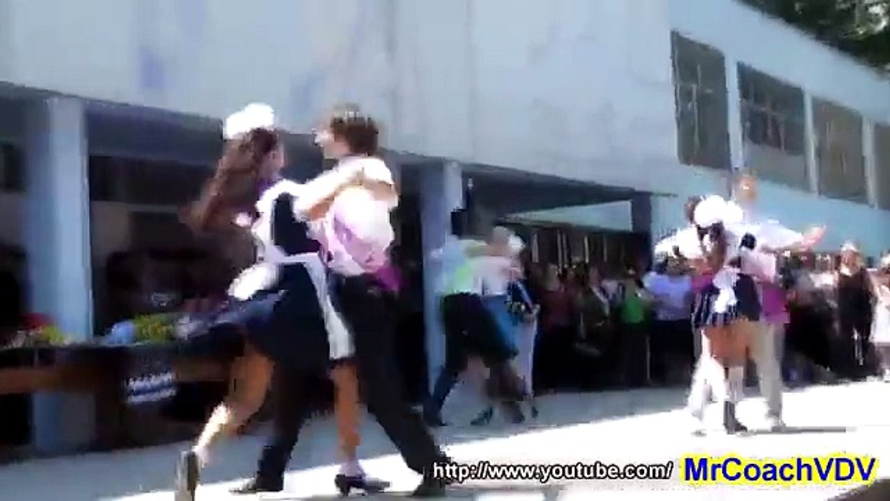 Танец выпускников   Russian school dance