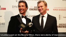 Matthew McConaughey Feted by Christopher Nolan, Co Stars at American Cinematheque Gala