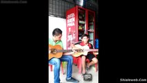 ESCOLTA NORTENA UMPLUGED CANTANDO UNA CANCION CON UN PAR DE GUITARRAS ACUSTICAS NUEVOS TALENTOS MUSICALES EN MEXICO JUNIO 2015