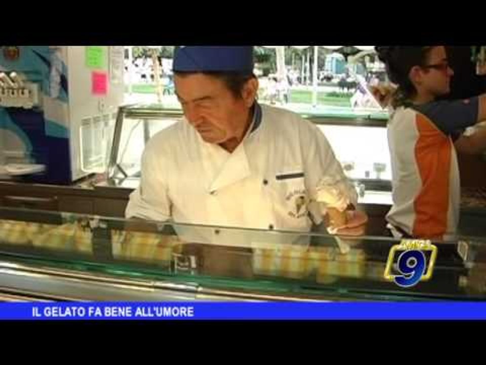 Il gelato fa bene all'umore