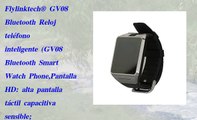 Flylinktech® GV08 Bluetooth Reloj teléfono inteligente