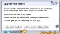 How to get a Free Telephone Number using Google Voice - Free Phone calls and SMS and Voicemail HD