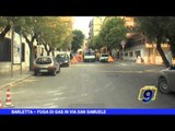 BARLETTA | Fuga di gas in via San Samuele