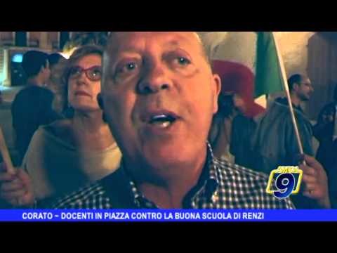 CORATO | Docenti in piazza contro la buona scuola di Renzi