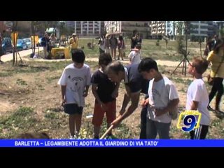 BARLETTA | Legambiente adotta il giardino di via Tatò