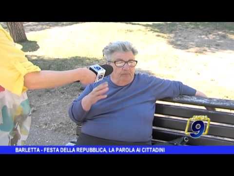 BARLETTA | Festa della Repubblica, la parola ai cittadini
