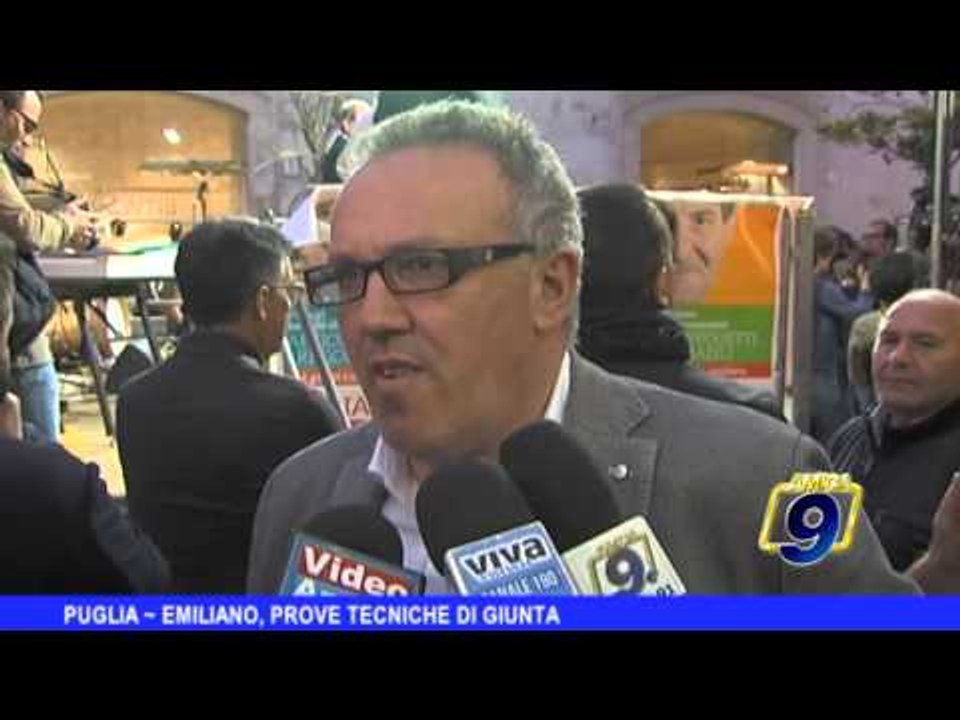 PUGLIA | Emiliano, prove tecniche di giunta