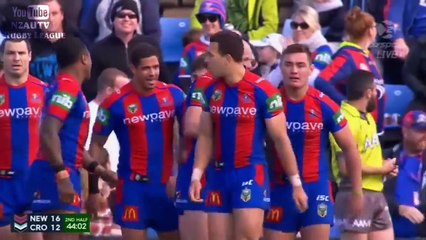 La passe Superman de Jake Mamo en Rugby à XIII