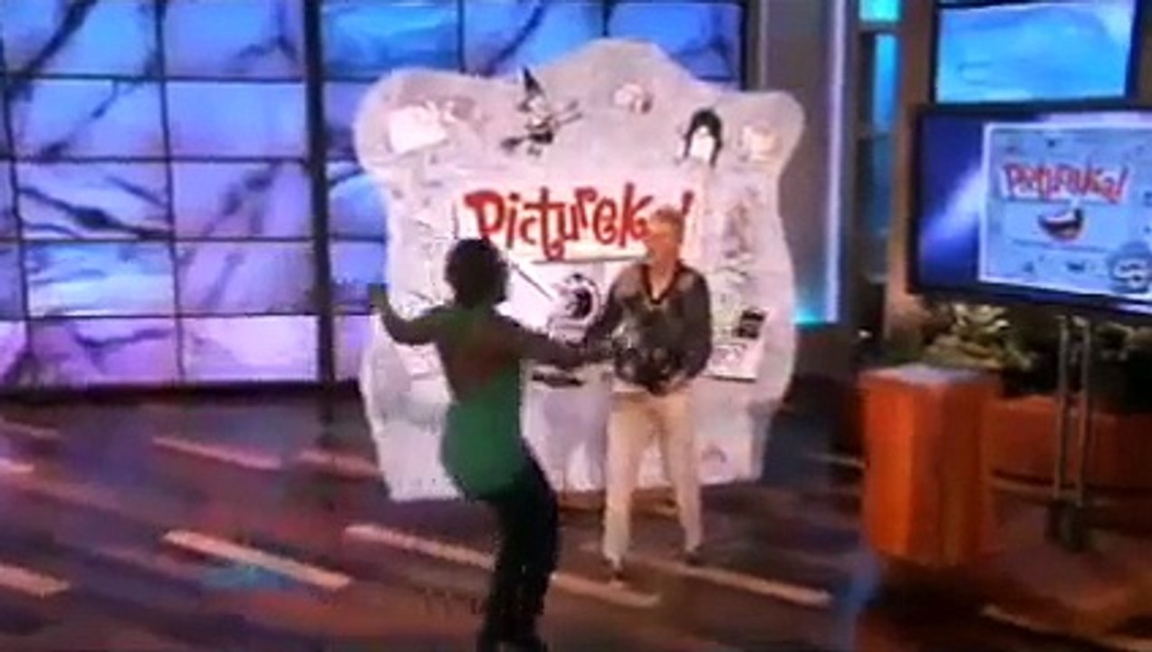 Ellen's new game "Pictureka"