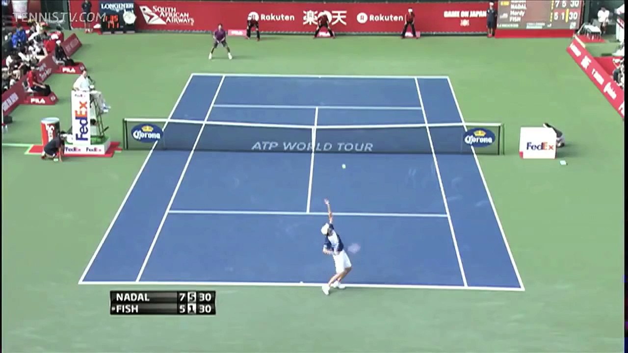 Rafael Nadal Top 10 Banana Shot