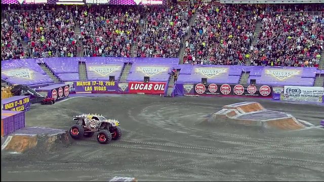 Double backflip en Monster Truck