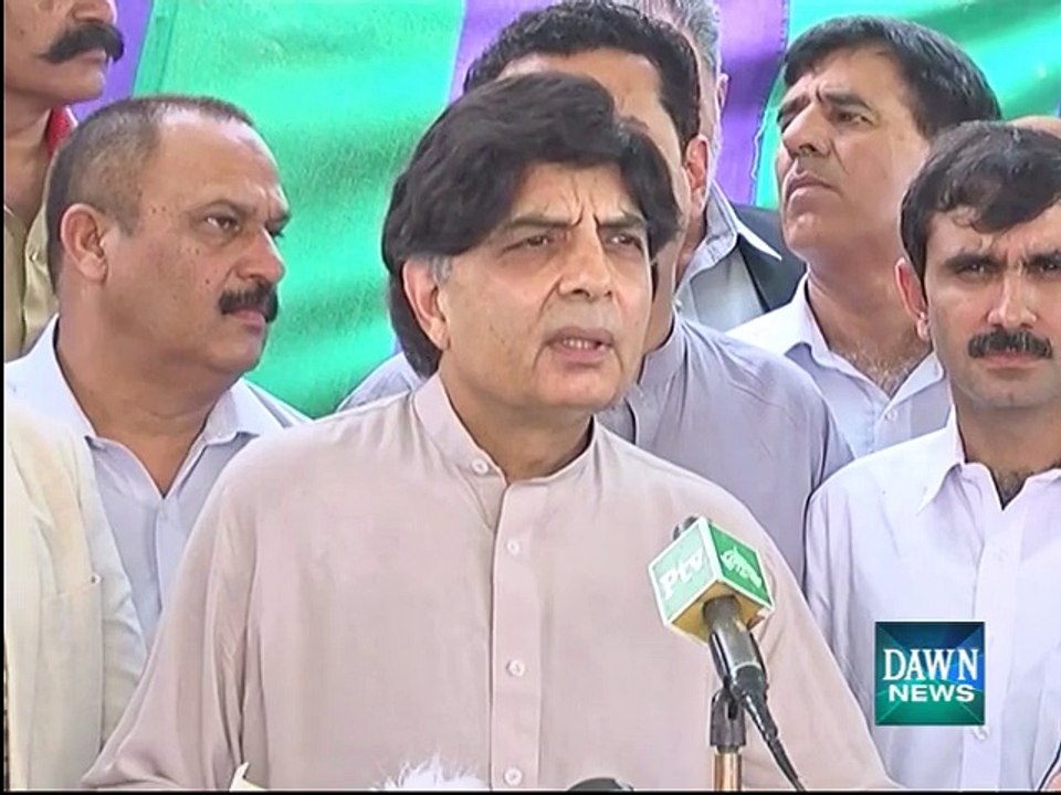 Ch Nisar Media Talk