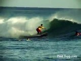 Hawaiian Surfing: Kainoa McGee Surfs at Ala Moana Bowls in Hawaii