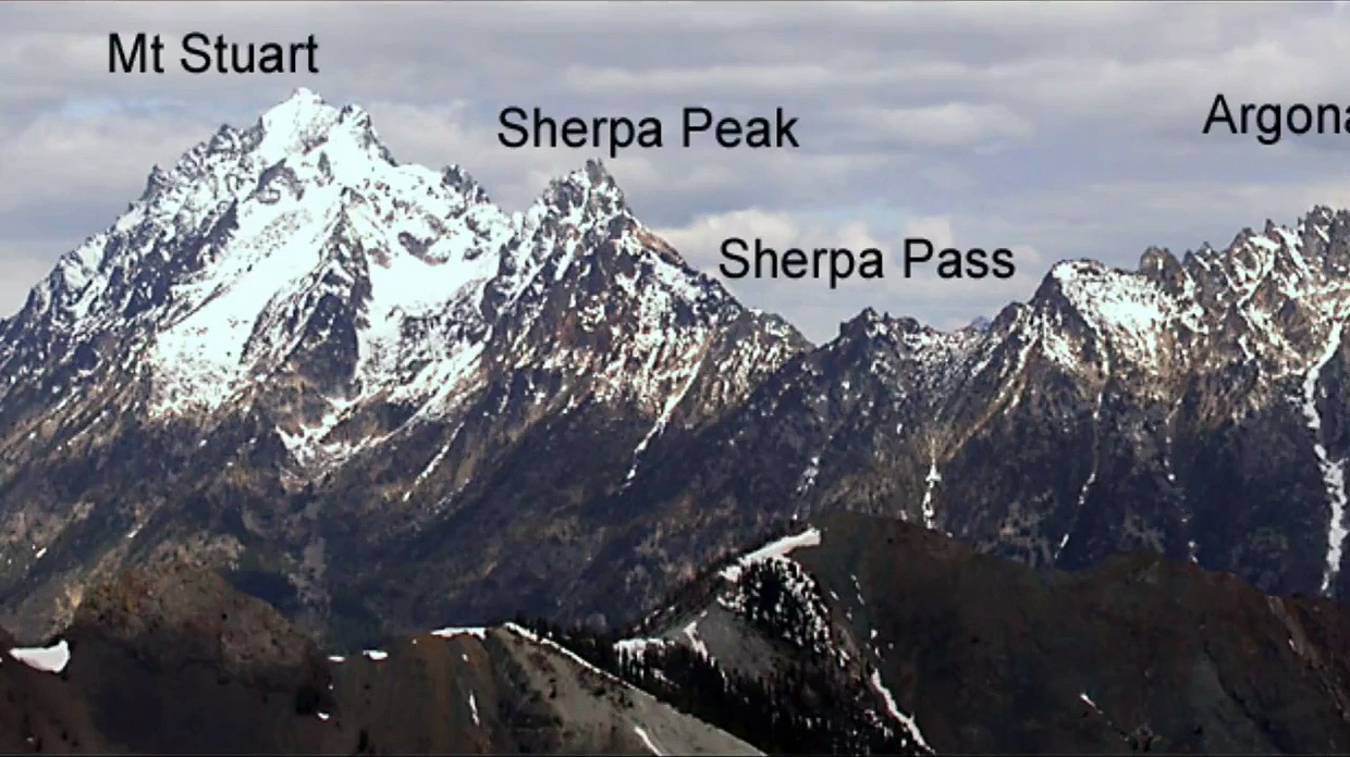 Mount Stuart and the Stuart Range