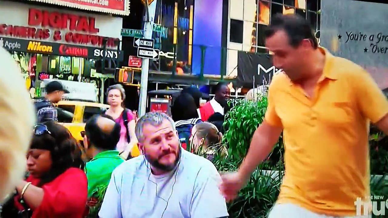 Impractical Jokers. Joe has to rewipe