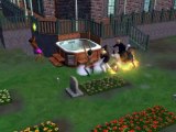 Buggy Sims 2 Accident - Fire! Multiple Sims burning w/ a glitching fireman