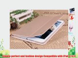 ST Original Gumi Luxus Golden Slim Smart Cover Protector Case for Apple iPad 2/3/4 - GoldPinkRedBluePurpleWhiteBlackRose