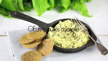 Oeufs brouillés à l'oseille