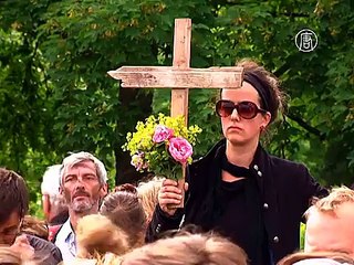 В Берлине провели протест в защиту мигрантов