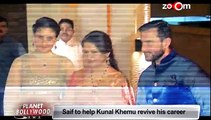 Saif Ali Khan to help Kunal Khemu to revive his career - Bollywood News