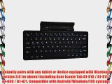Cooper Cases(TM) K2000 Acer Iconia Tab A1-810 / A1-811 / A1-830 / B1-A71 Bluetooth Keyboard