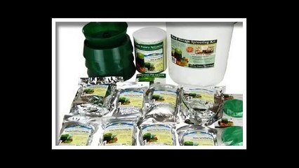 Handy Pantry Food Storage Sprouting Kit Certified Organic