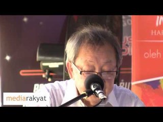 Dr. Toh Kin Woon: Kita Tidak Boleh Memberi Ruang Yang Memprovokasikan Kebencian Antara Kaum