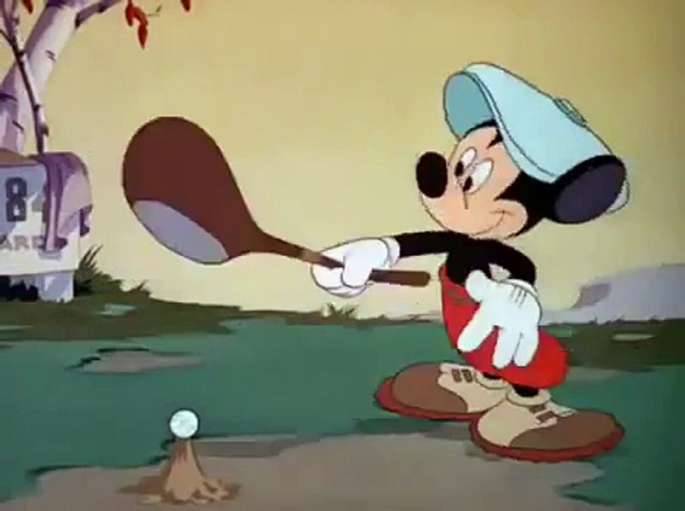 Mickey Mouse, Pluto - Canine Caddy
