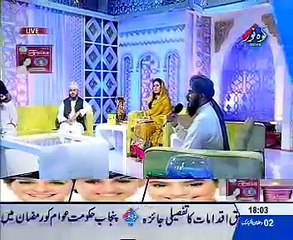 Kabay Ki Ronaq Kabay Ka Manzar Faisal Naqshbandi on Iftar Transmission Ehtram-e- Ramadan