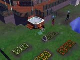 Sims 2 Accident - Fire! Multiple Sims burning w/ a glitching fireman Reversed