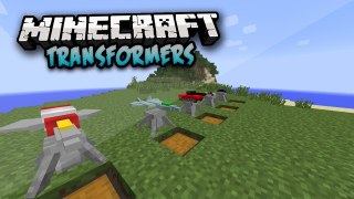 Minecraft | Transformers Mod | Transform From Robot To Vehicle! | 1.7.10 |