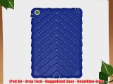 iPad Air - Drop Tech - Ruggedized Case - RoyalBlue-Lime